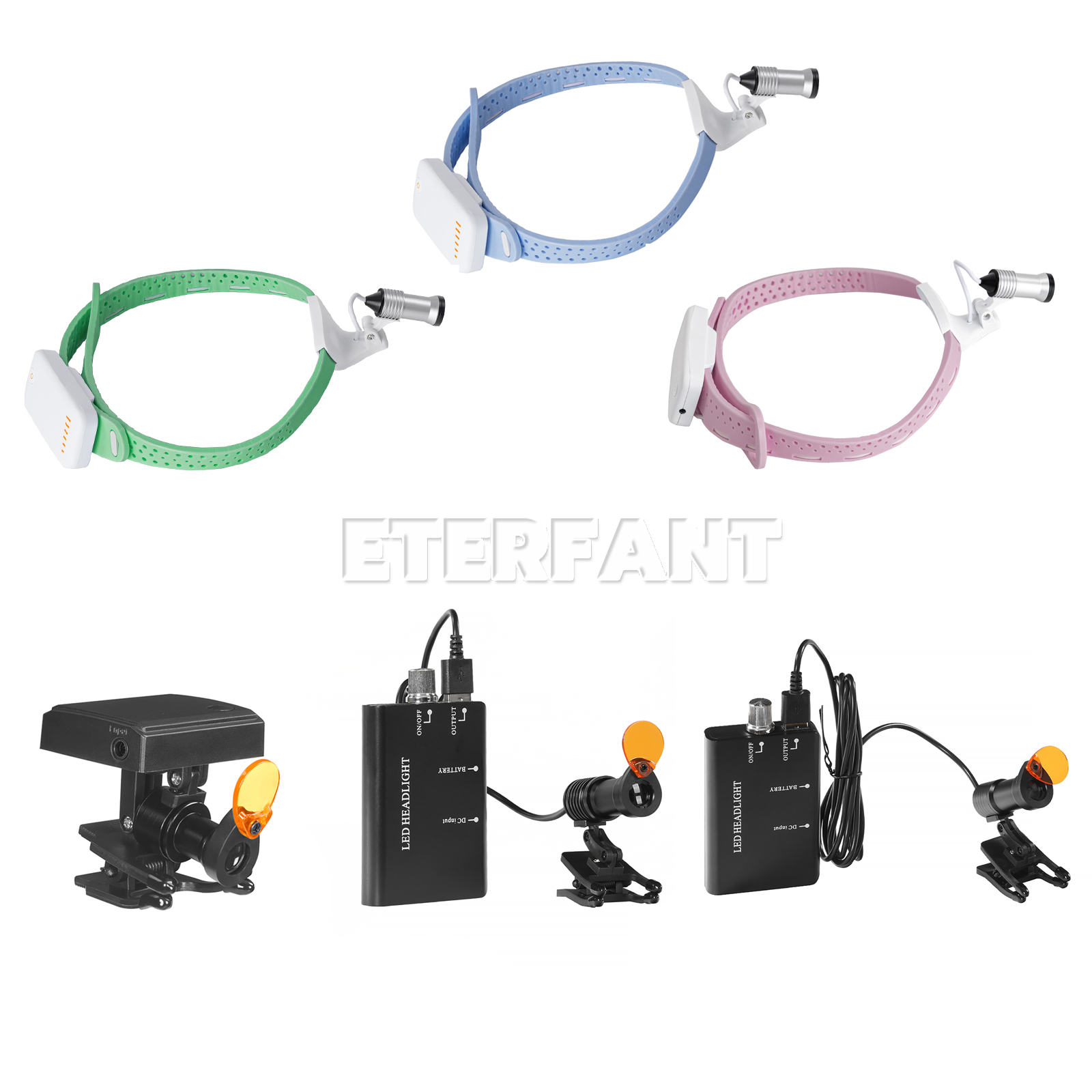 Led Medical Headlight - Dental Lightweight Head Lamp Silicone Surgery