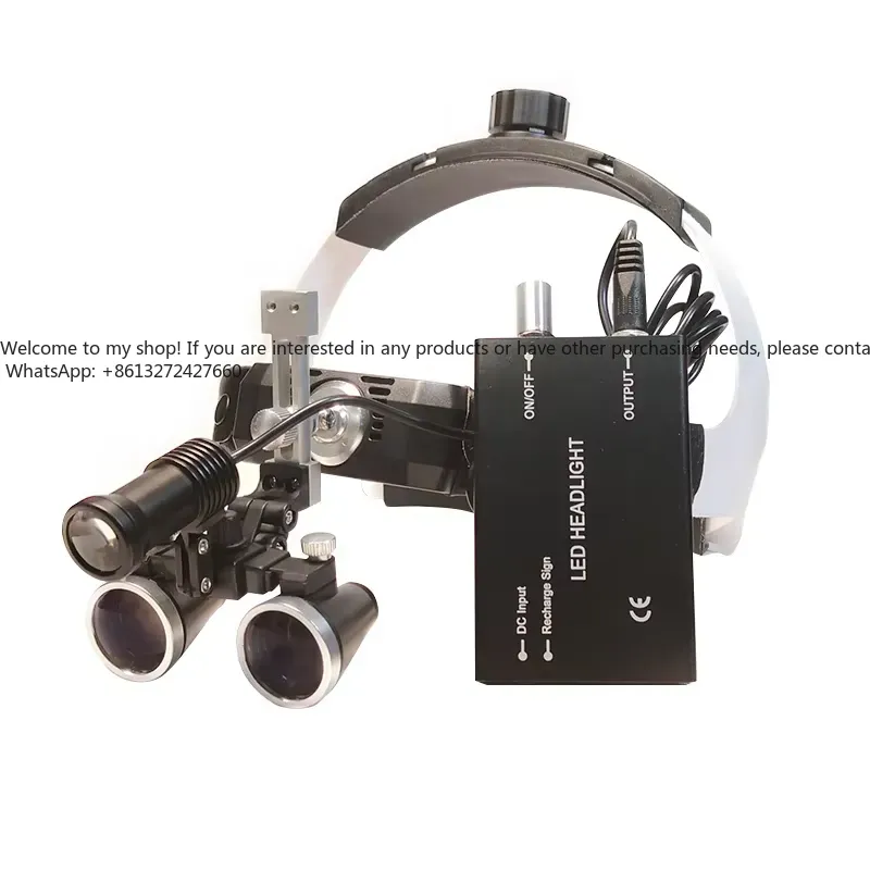 3.5X/2.5X Magnification Binocu - Led Medical Headlight recension och pris