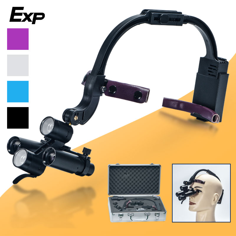 Dental 2.5X 3.5X Loupe Magnifi - Led Medical Headlight recension och pris