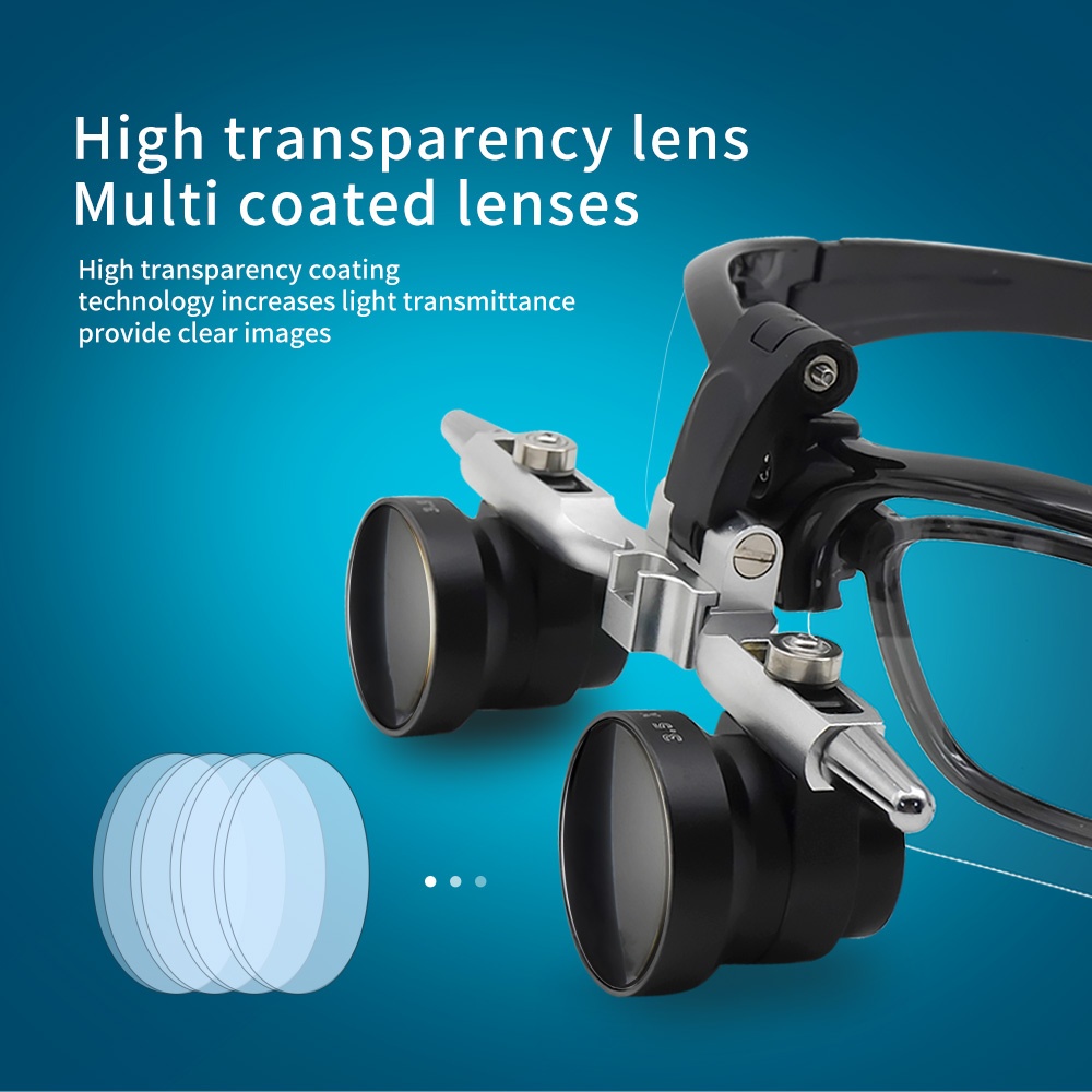Dental Binocular Loupes 3.5X M - Led Medical Headlight recension och pris