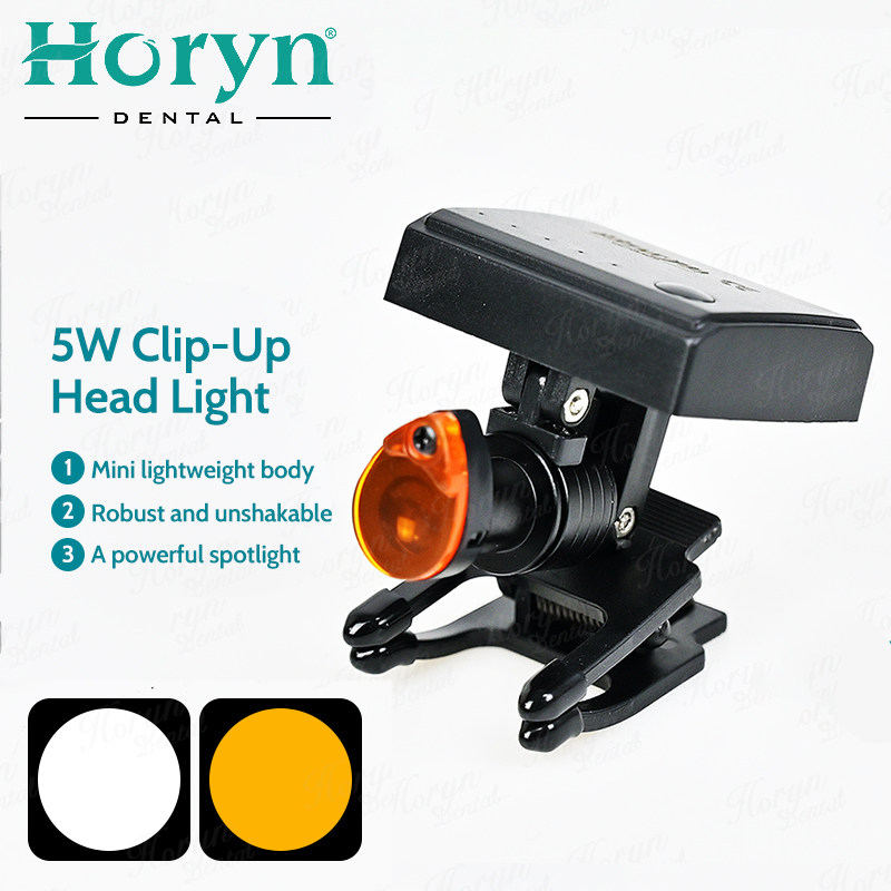Dental 5W Wireless LED Headlig - Led Medical Headlight recension och pris