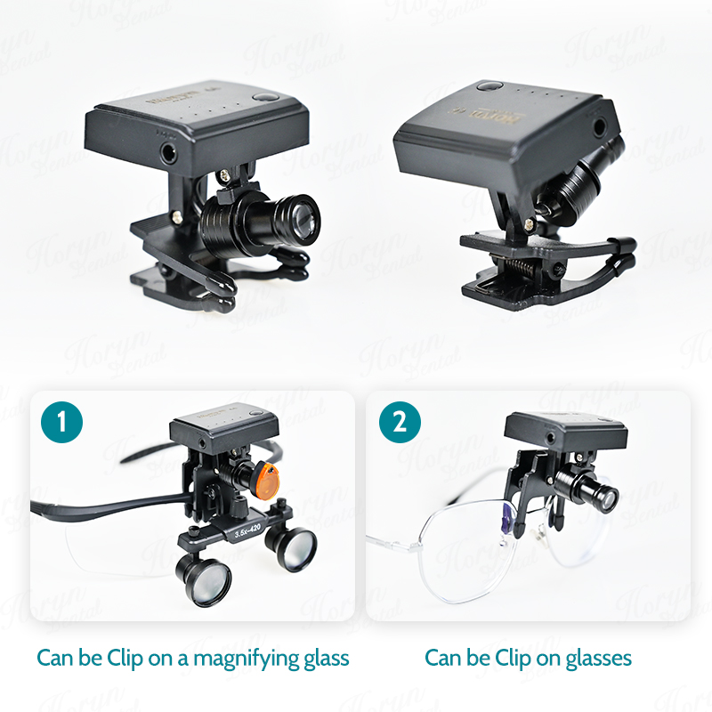 Dental 5W Wireless LED Headlig - Led Medical Headlight recension och pris