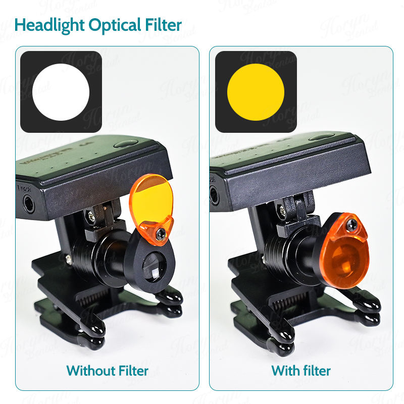 Dental 5W Wireless LED Headlig - Led Medical Headlight recension och pris