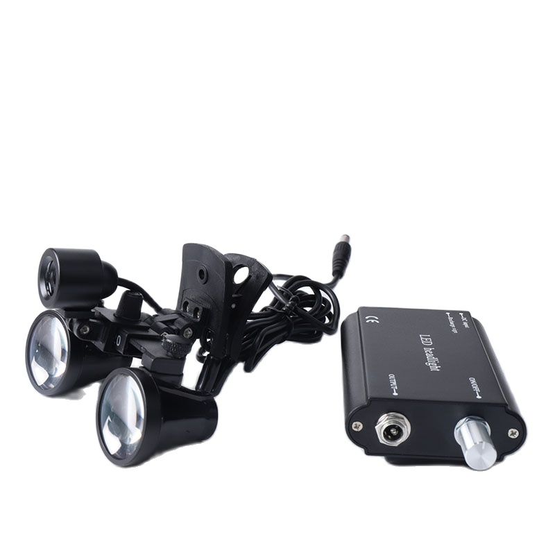 2.5X/3.5X Dental Loupes Clip B - Led Medical Headlight recension och pris